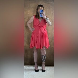 1.4.3. Story by Line Up Coral Pink Dress